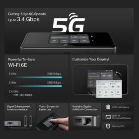 Router TP-Link M8550 5G Mobile Wi-Fi černý

 obrázek produktu 4 z 9