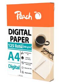 Papíry do tiskárny Peach Digital A4 200g - 125 listů 

 obrázek produktu 1 z 2