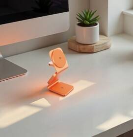 Bezdrátová nabíječka Cubenest SQ314 Qi2.2 3v1 s MagSafe oranžová

 obrázek produktu 10 z 19