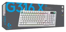 Klávesnice Logitech G316 X 98, US INT'L layout bílá

 obrázek produktu 18 z 18