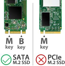 Externí rámeček Transcend CM80, M.2 SATA SSD typ 2242/2260/2280, USB 3.0/USB-C stříbrný

 obrázek produktu 6 z 6