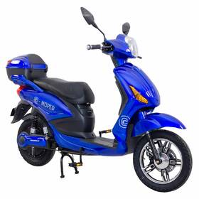 Elektroskútr RACCEWAY E-MOPED, modrý-lesklý s baterií 20Ah 

 obrázek produktu 5 z 6