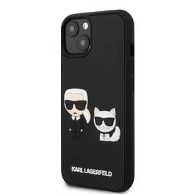 Kryt na mobil Karl Lagerfeld and Choupette 3D na Apple iPhone 13 černý

 obrázek produktu 1 z 3