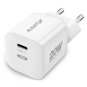 Nabíječka do sítě Aligator Power Delivery 20W, USB-C + kabel pro Apple bílá

 obrázek produktu 1 z 5