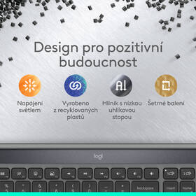 Klávesnice Logitech Signature Slim Solar+, US šedá

 obrázek produktu 11 z 18