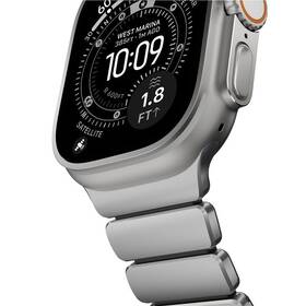 Řemínek NOMAD Stratos Titanium FKM na Apple Watch 45/46/49 mm černý/šedý

 obrázek produktu 7 z 12