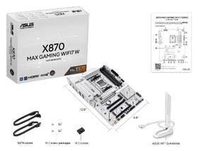 Základní deska Asus X870 MAX Gaming WIFI7 White bílá

 obrázek produktu 9 z 9