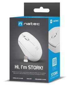 Myš Natec Stork bílá

 obrázek produktu 5 z 8