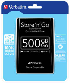 Externí pevný disk 2,5" Verbatim 500GB černý

 obrázek produktu 4 z 4
