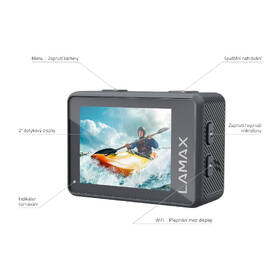 Outdoorová kamera LAMAX X9.2 černá barva
