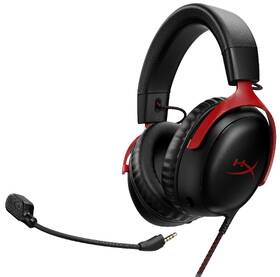 Headset HyperX Cloud III černý/červený

 obrázek produktu 1 z 6
