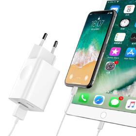 Nabíječka do sítě Baseus 1xUSB, Quick Charge 3.0, 24W bílá

 obrázek produktu 3 z 7
