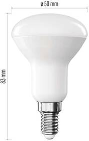 Žárovka LED EMOS Classic reflektor, 4,2 W, 470lm, E14, teplá bílá 

 obrázek produktu 13 z 13