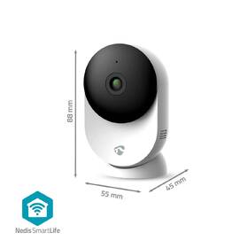IP kamera Nedis SmartLife WIFICI12CWT bílá

 obrázek produktu 4 z 10