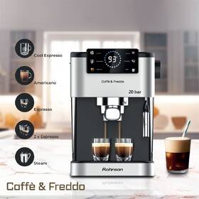 Pákový kávovar Rohnson R-98028 Hot & Cold černý/stříbrný

 obrázek produktu 9 z 9