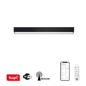 Stropní svítidlo IMMAX NEO LITE LUNGO SMART, 120cm, 38W, 2882lm, s podporou BEACON, Wi-Fi, TUYA černé

 obrázek produktu 2 z 8
