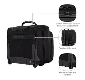 Brašna na notebook Wenger Legacy Black Series Wheel 16" černá

 obrázek produktu 15 z 17