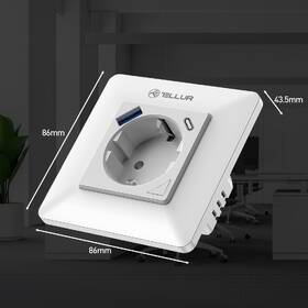 Chytrá zásuvka Tellur Wi-Fi, 3600W, 16A bílá

 obrázek produktu 3 z 7