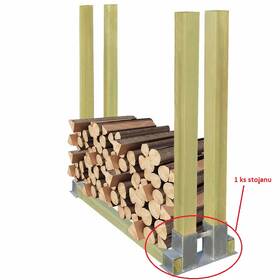 Stojan na dřevo M.A.T. 340x150mm (1 ks) 

 obrázek produktu 1 z 4