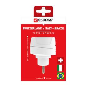 Cestovní adaptér SKROSS pro použití v Brazílii, Itálii a Švýcarsku 

 obrázek produktu 5 z 5