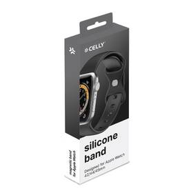 Řemínek Celly silikonový na Apple Watch 42/44/45 mm černý

 obrázek produktu 2 z 2