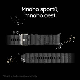 Chytré hodinky Samsung Galaxy Watch Ultra LTE (2025) šedá barva
