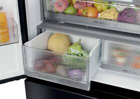 Americká lednice Haier HFKR7819DNGB černá/sklo

 obrázek produktu 7 z 22
