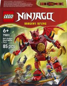 Stavebnice LEGO® NINJAGO® 71851 Kaiův bojový balíček s dračím oblekem 

 obrázek produktu 4 z 8