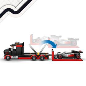Stavebnice LEGO® City 60493 Výstavní náklaďák F1® se závodním autem Audi F1® 

 obrázek produktu 3 z 9