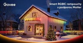 LED řetěz Govee Smart rampouchy RGBIC, 10m bílý

 obrázek produktu 1 z 2