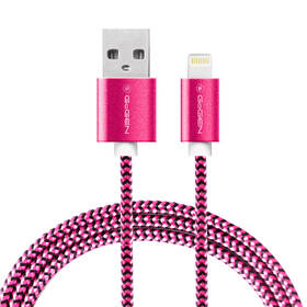 Kabel GoGEN USB / lightning, 1m, opletený fialový

 obrázek produktu 1 z 1