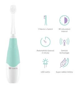 Zubní kartáček TrueLife SonicBrush Baby G bílý

 obrázek produktu 1 z 8
