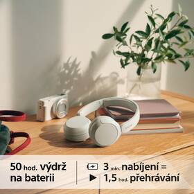 Sluchátka Sony WH-CH520 bílá

 obrázek produktu 7 z 13