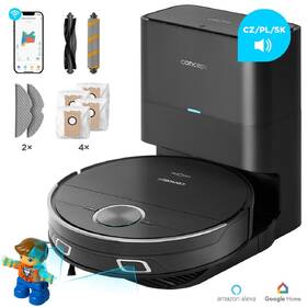 Robotický vysavač Concept VR3550 

 obrázek produktu 2 z 36