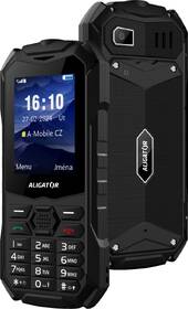 Mobilní telefon Aligator R35 eXtremo černá barva
