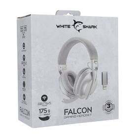Headset White Shark FALCON pro PC, PS4/PS5, Mac bílý

 obrázek produktu 8 z 8