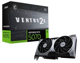 Grafická karta MSI GeForce RTX 5070 12G VENTUS 2X OC 

 obrázek produktu 5 z 5
