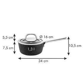 Rendlík Tescoma 16 cm, 1,3 l černý

 obrázek produktu 1 z 3