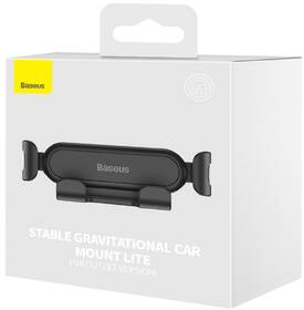 Držák na mobil Baseus Gravity Air Vent černý

 obrázek produktu 7 z 8