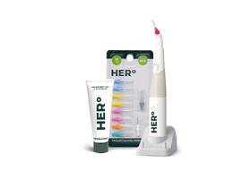 Elektrický mezizubní kartáček HERBADENT HERo Electra bílý

 obrázek produktu 1 z 3