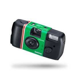 Analogový fotoaparát Fujifilm QuickSnap Flash 400/27 černý/zelený

 obrázek produktu 5 z 12