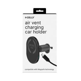 Držák na mobil Celly bezdrátový do mřížky kompatibilní s MagSafe, 15 W černý

 obrázek produktu 13 z 14