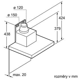 Odsavač par Bosch DWB98JQ50 nerez
