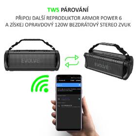 Přenosný reproduktor Evolveo POWER 6 černý

 obrázek produktu 11 z 15