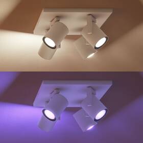 Bodové svítidlo Philips Argenta White and Color Ambiance 4 Spot bílé

 obrázek produktu 3 z 4