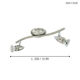 Bodové svítidlo Eglo Magnum-LED, 2xGU10 chrom
