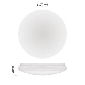 Stropní svítidlo EMOS Tivi, 38 cm, 11 W bílé

 obrázek produktu 7 z 11