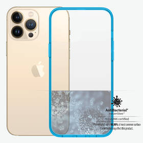 Kryt na mobil PanzerGlass ClearCaseColor na Apple iPhone 13 Pro Max modrý/průhledný

 obrázek produktu 1 z 4