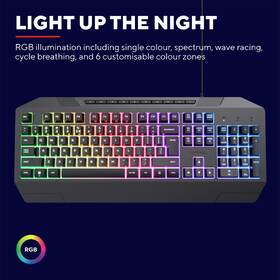 Klávesnice Trust GXT836 EVOCX, USB, US layout černá

 obrázek produktu 8 z 11