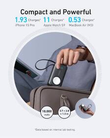 Powerbanka Anker MagGo 35W, Apple Watch, 10000 mAh černá

 obrázek produktu 3 z 5